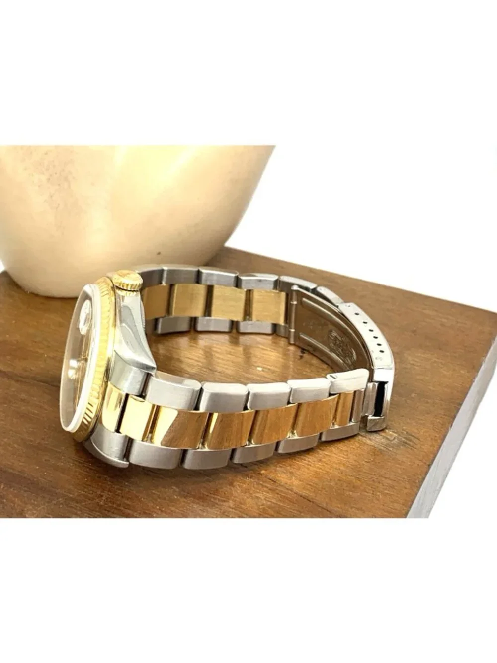 Rolex Datejust Watch 16233 Swiss Automatic 18k Yellow Gold & Steel Vintage 1996
